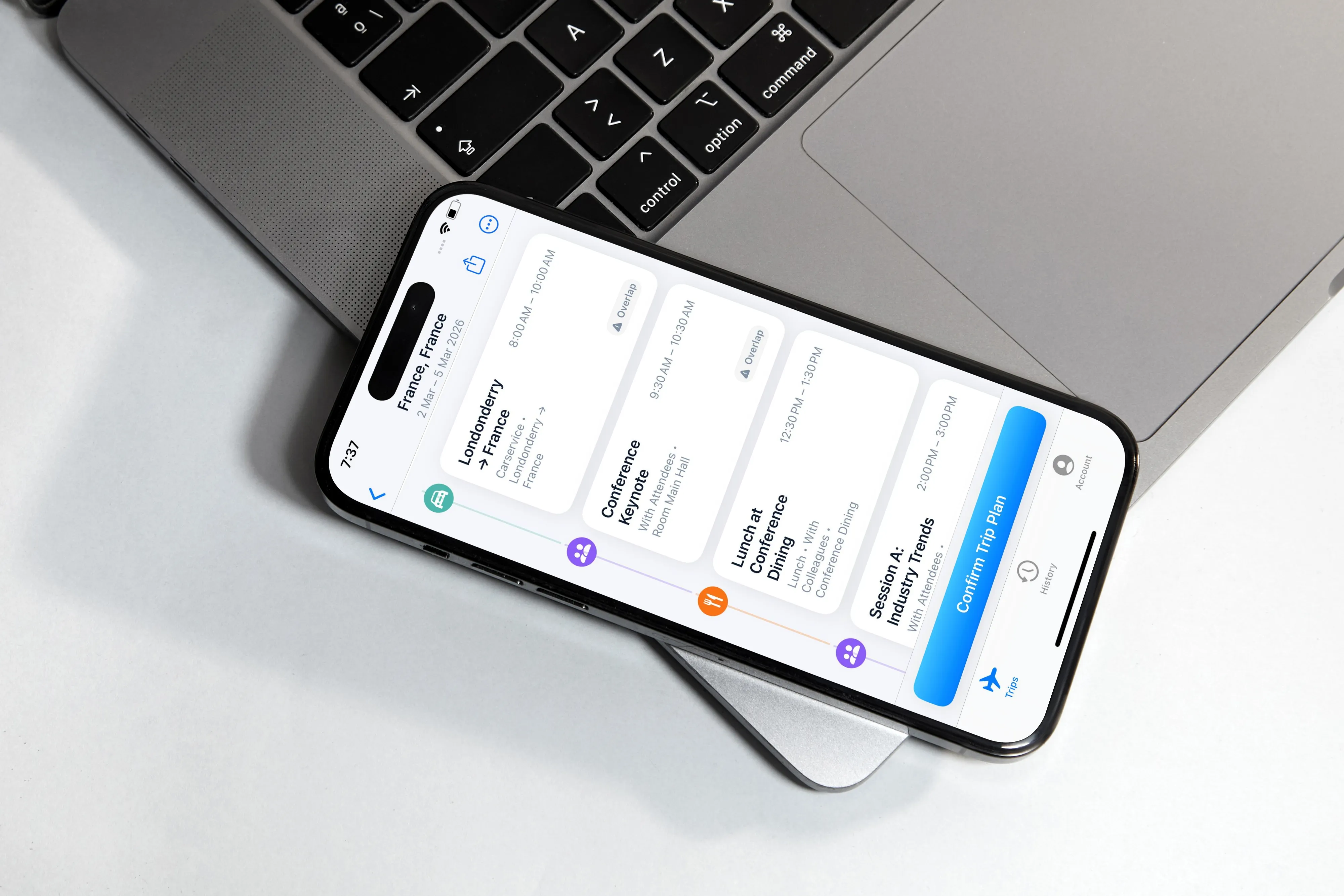 Generate itinerary